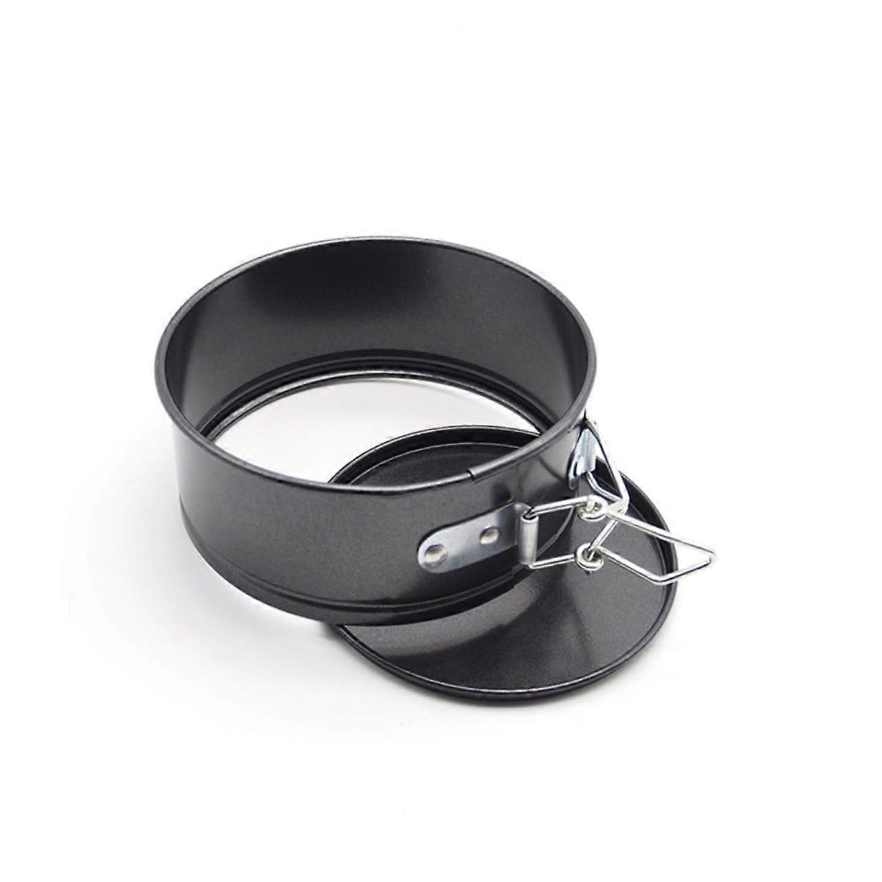 Springform Cake Pan NonStick Carbon Steel Round Bakeware with Secure Latch for Home and Professional Baking