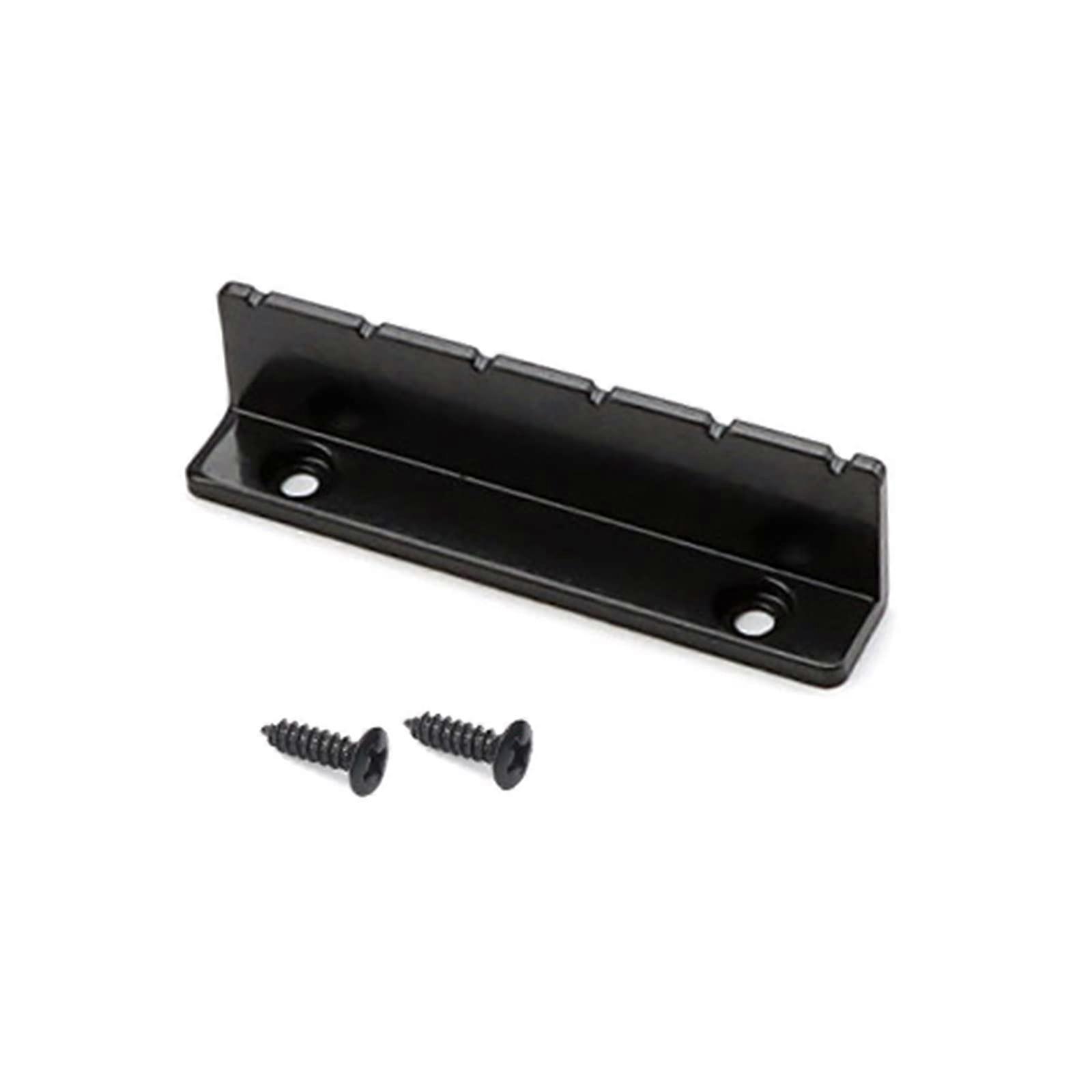 Guitar Bridge Nut for 6 String Electric Guitar, Adjustable Height, Durable Metal LShaped Replacement