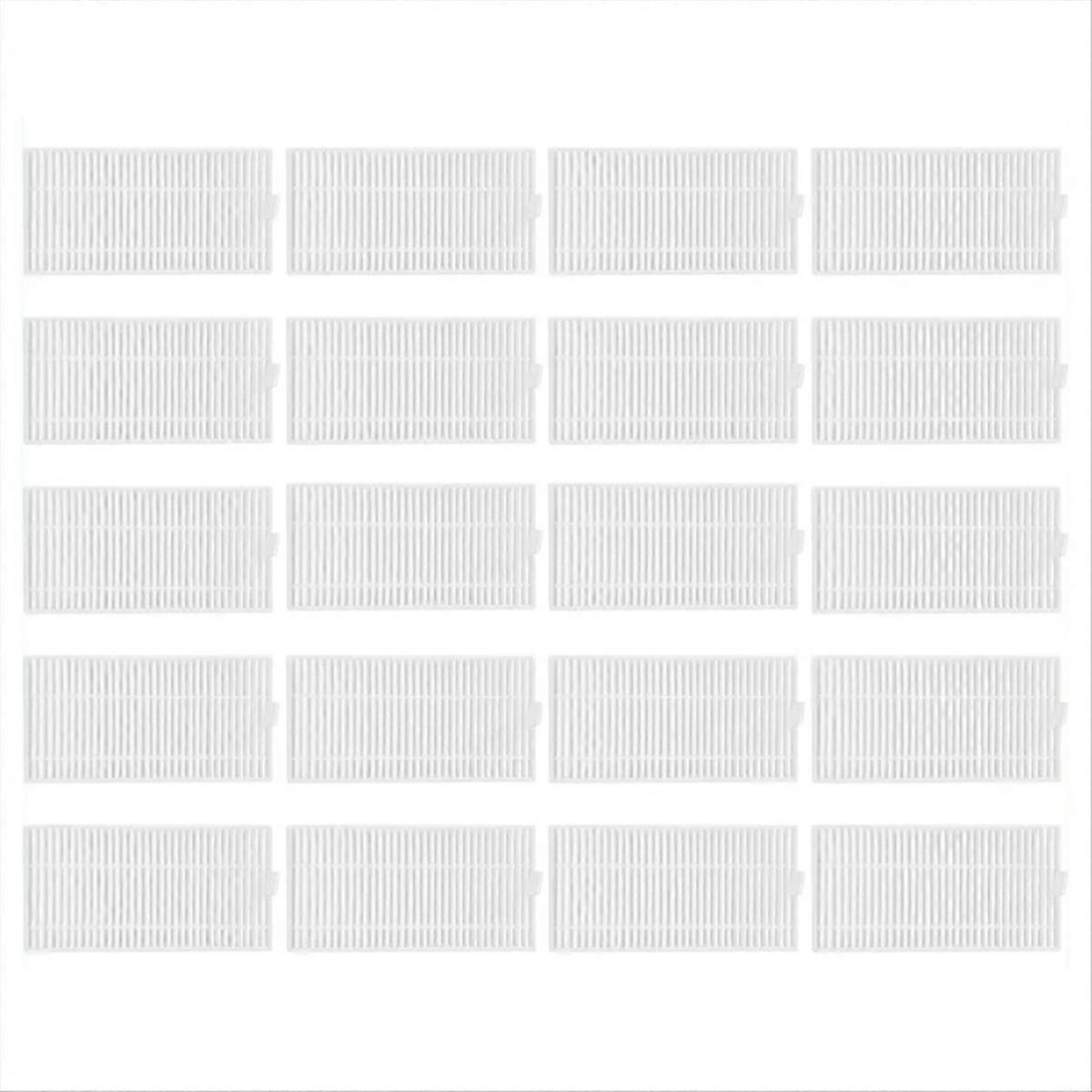 For Robot Vacuum E5 / C108 Filter Robot Vacuum Cleaner 20PCS