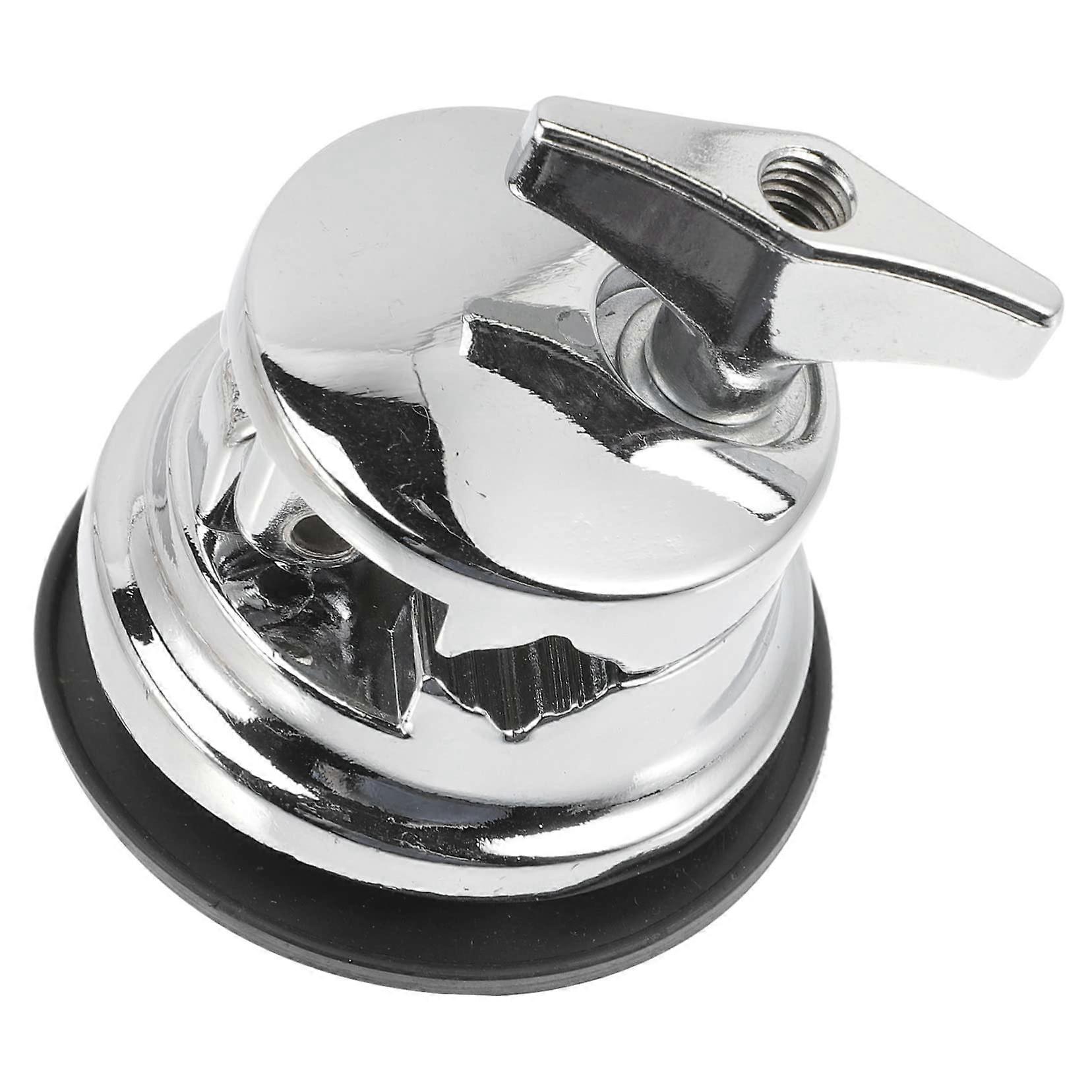 Tom Drum Leg Mount Zinc Alloy Base for Percussion Kits, Stable Positioning, Quick Install