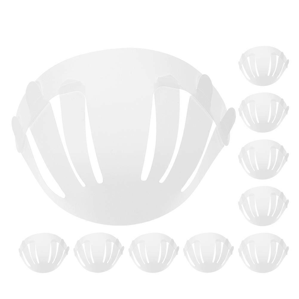 Plastic Baseball Cap Insert Hat Support Liner for 10Pcs Caps