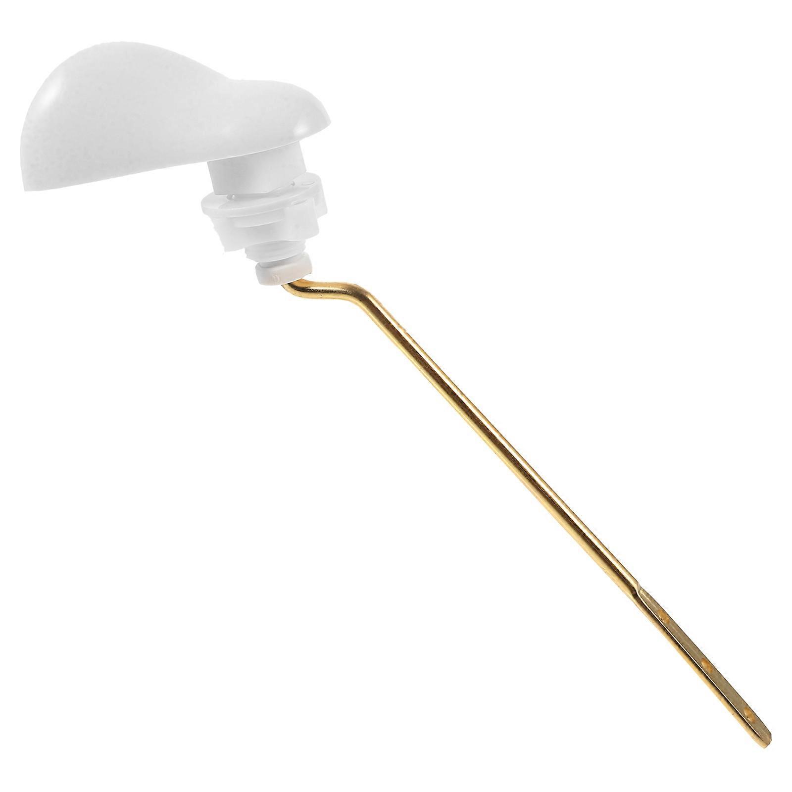 Toilet Flush Handle Front Mount Toilet Tank Lever Replacement 2Pcs Set