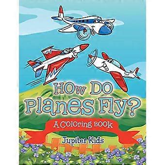 Wie fliegen Flugzeuge? (Ein Malbuch)