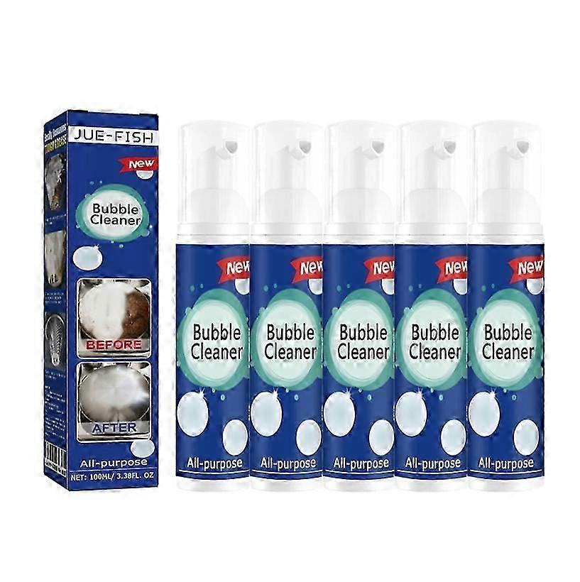 1-5x Bubble Cleaner All-purpose Kitchen Bubble Cleaner Household Kitchen Foam Multifunctiona 100ml