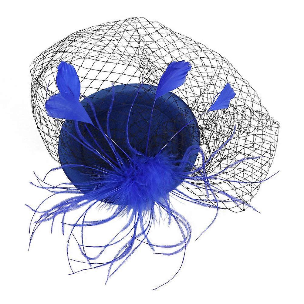 Slørfascinatorhatt til dekorasjon Slørfascinatorhatt Dame Multi