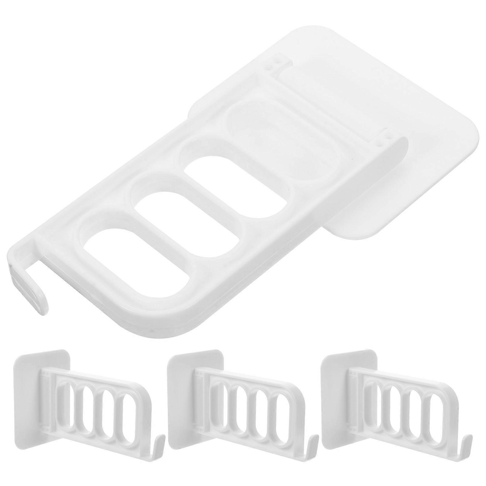 Adhesive Wall Mounted Folding Clothes Drying Rack for Clothes 4Pcs Set