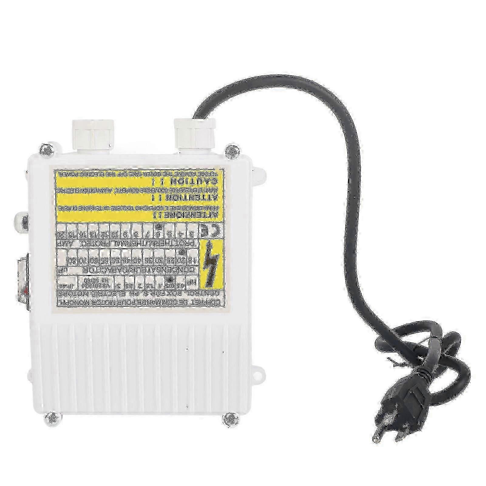 Pump Control Unit with Thermal Protection Compatible withDeep Well Suction Water Systems