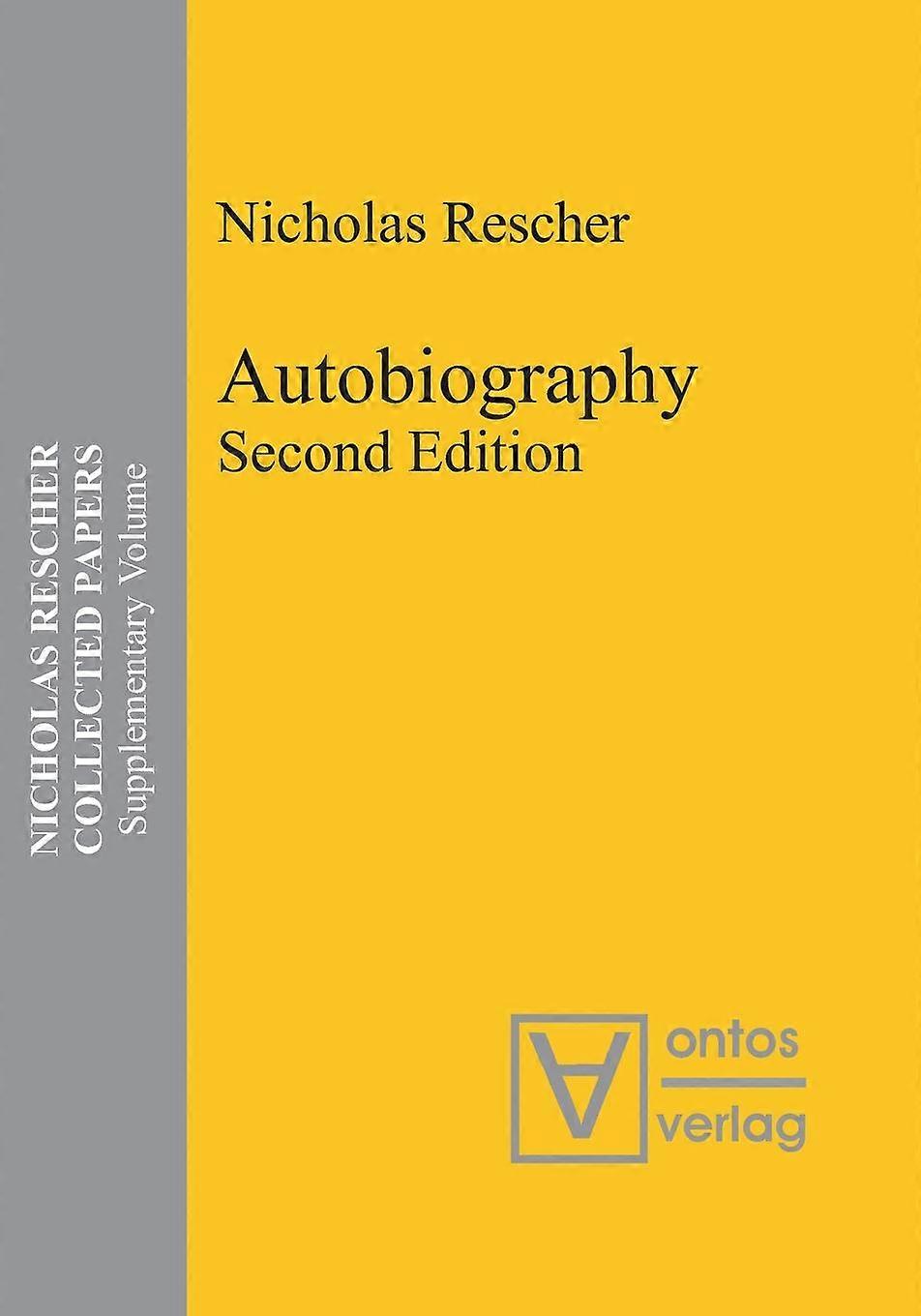 Autobiography - Nicholas Rescher - Paperback - en Book