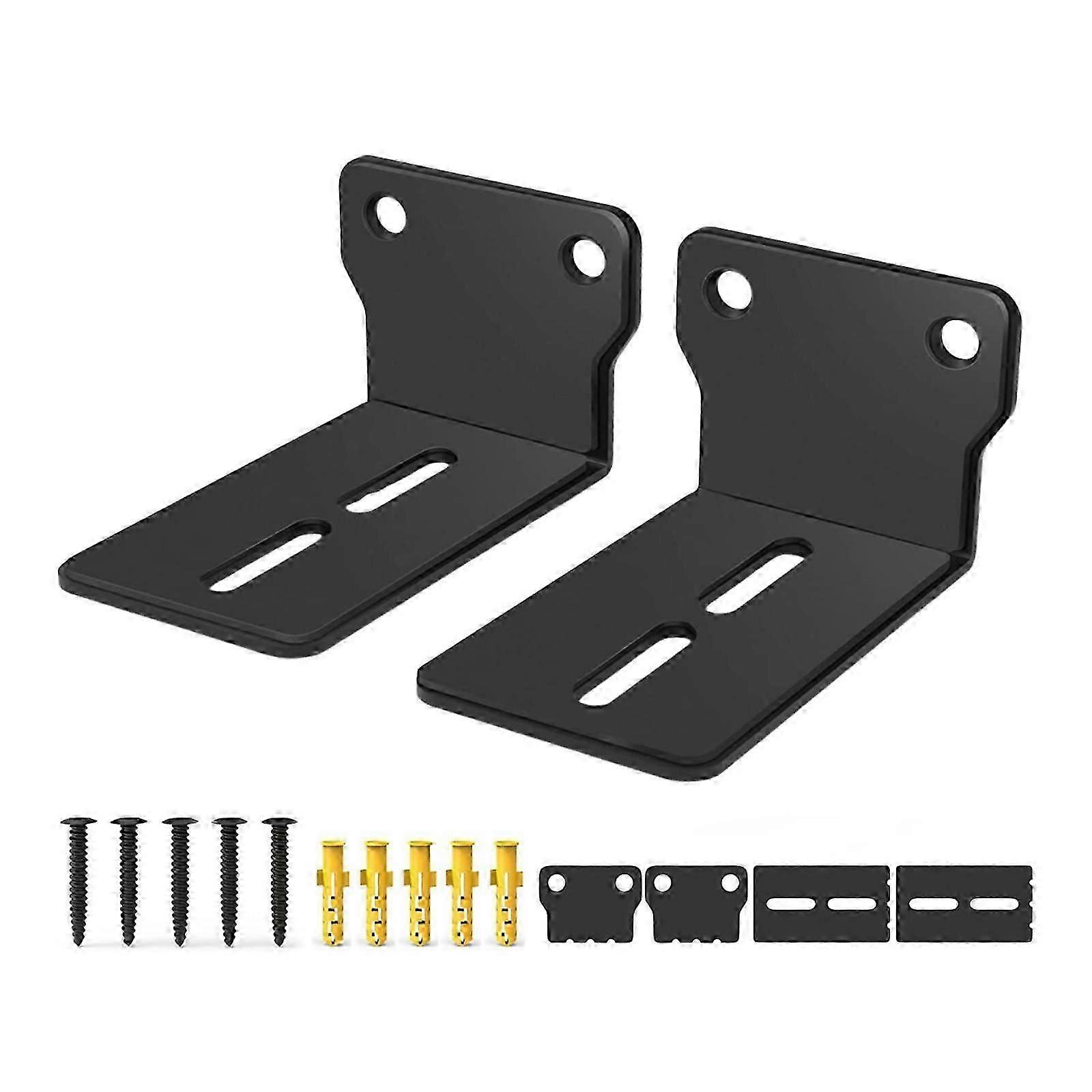 Speaker Wall Mounts Accs Mounting Bracket Wall Mount Soundbar Bracket Black