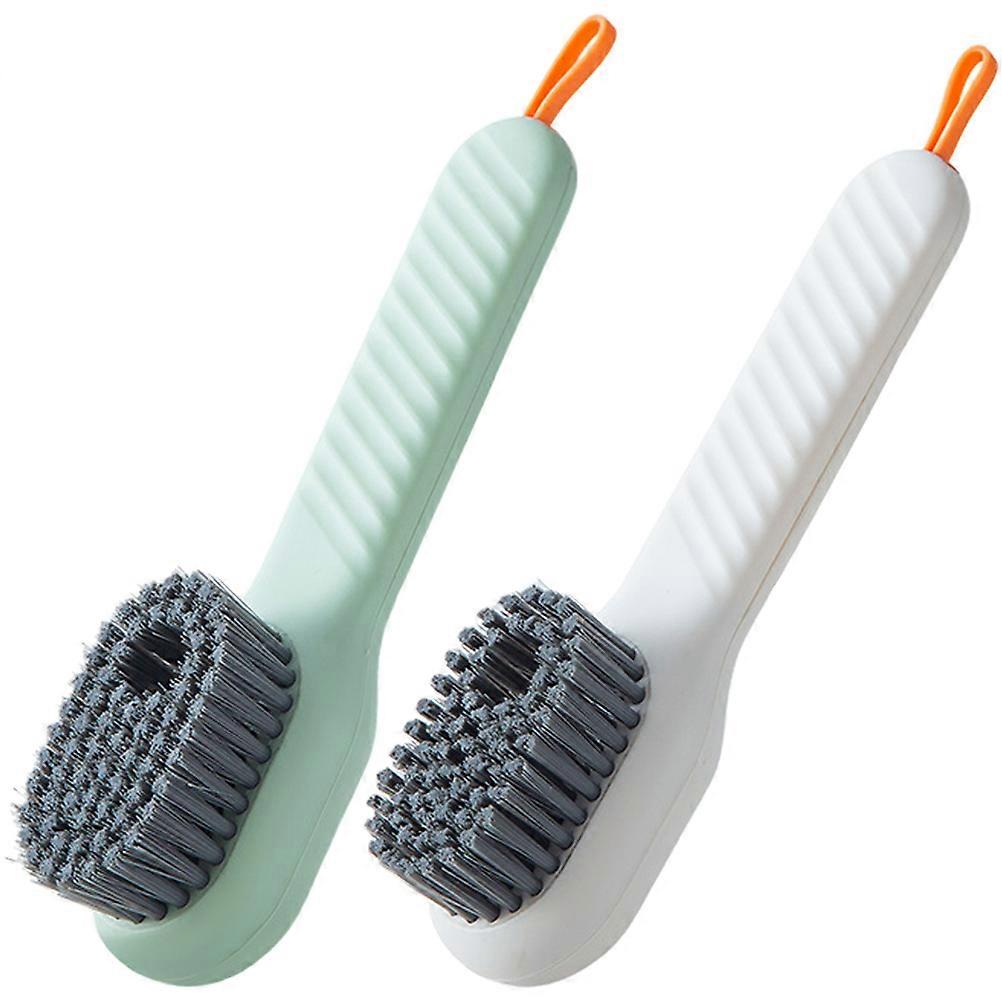 Plastic Automatic Shoe Cleaning Brush for Home Use 2Pcs Package