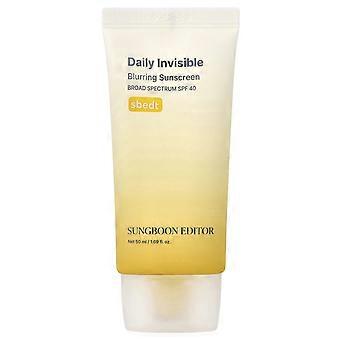 Sungboon Editor, Daily Invisible, Blurring Sunscreen, SPF 40 , 1.69 fl oz (50 ml)