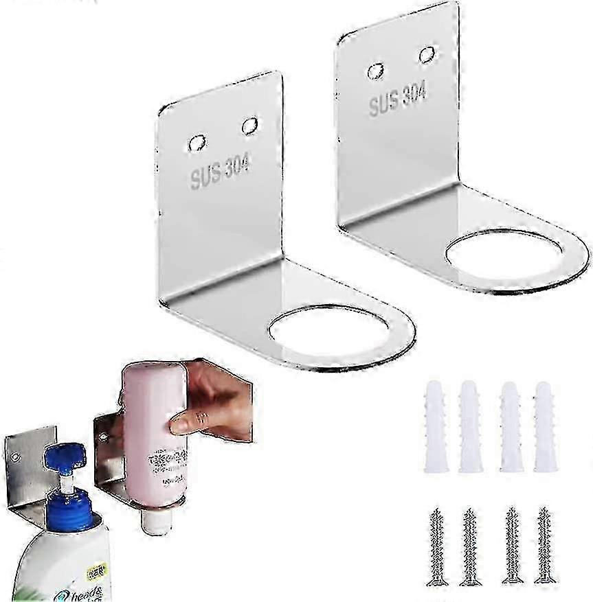 Wall Mounted Soap Dispenser With Hand Pump, Wall Hanging Bracket