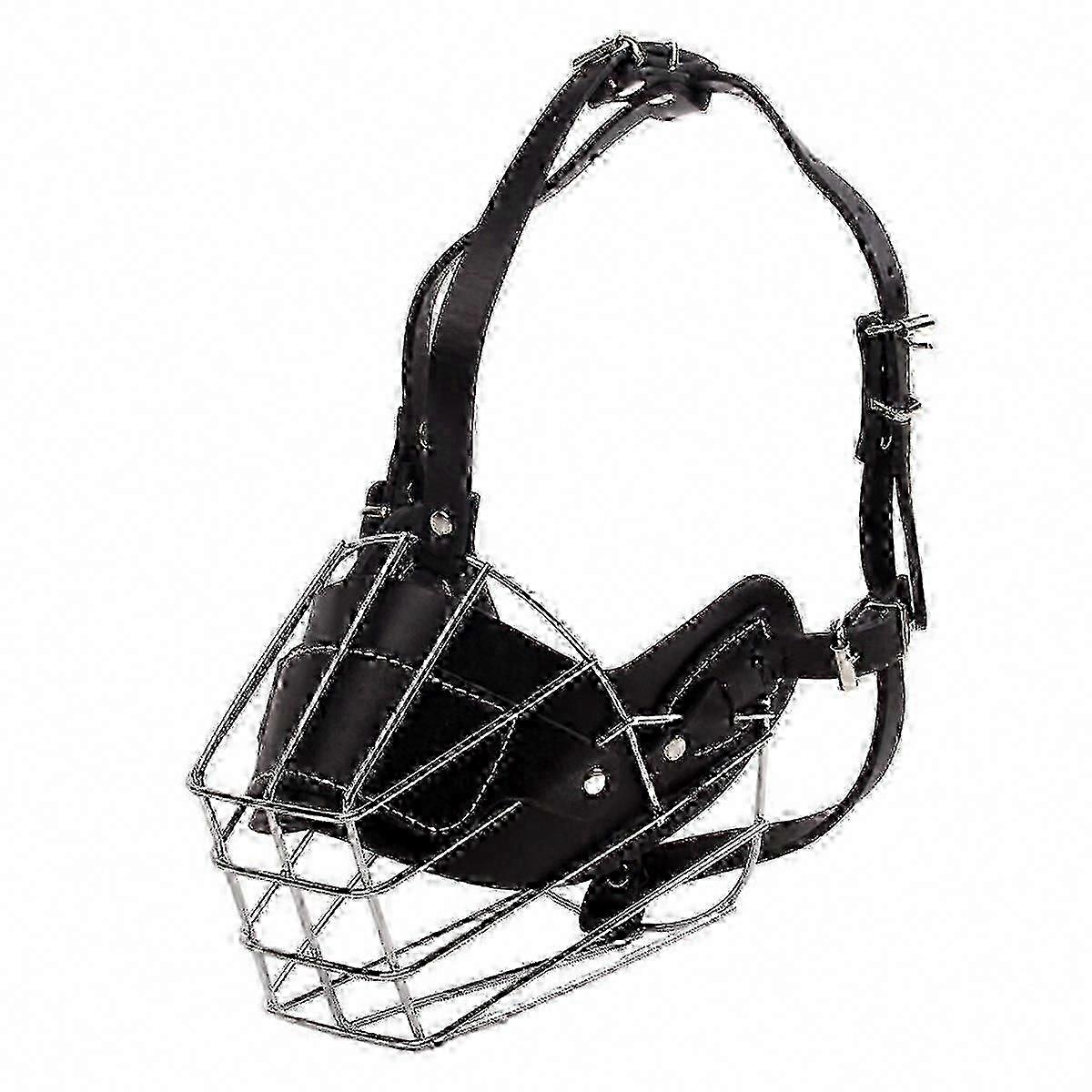 Wire Basket Muzzle compatible with Bull Terrier Dog Training