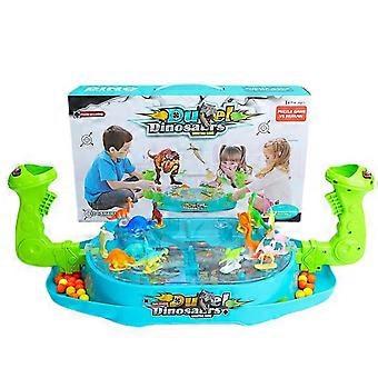 Kinder Katapult Marmor Spielzeug Dinosaurier Kampfbrett Spielen Eltern-Kind DoppelSpiel Maschine Pädagogische 2-Spieler Tischspiele