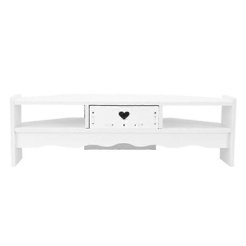 1pcs Storage Hooks, Computer Elevated Shelf