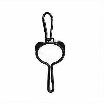 1pc Cartoon Design Pet Poop Bag Holder Clip, Hands-Free Pet Waste Dispenser For Outdoor Walking