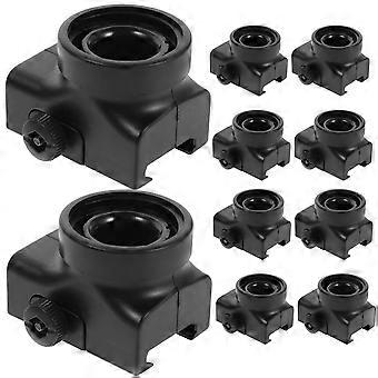 Plastic Bottle Adapter for Balls Shooter Useful 10Pcs Replacement Set