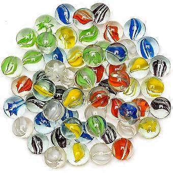 100 piezas tradicionales surtidos coloridos clásicos retro mármoles de vidrio gatos ojos mármoles clásicos juguetes de juego