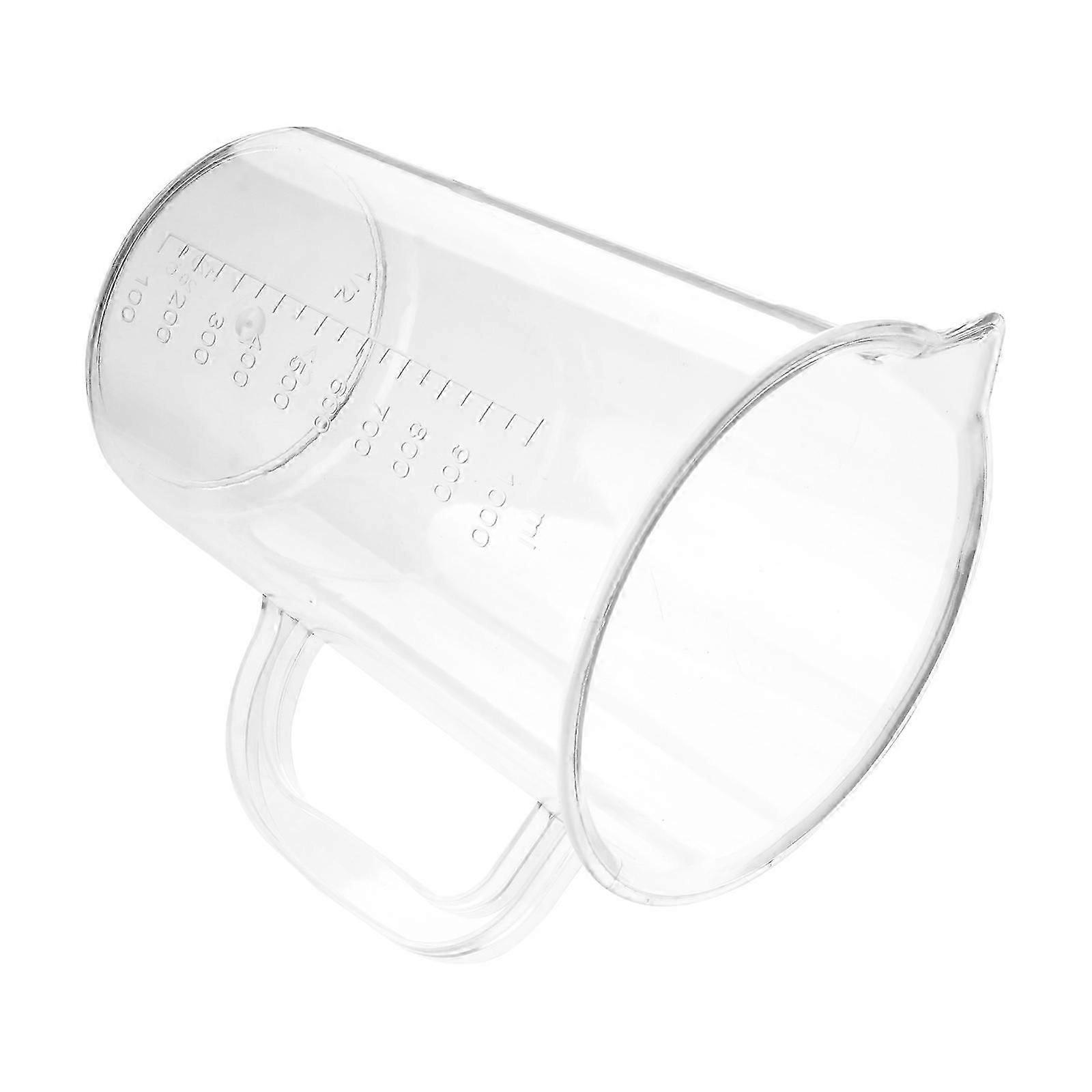 Plastic Graduated Measuring Cup | Kitchen Baking Liquid Measuring Jug 1Pcs