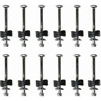 Trampoline Accessories, 12 Pack Trampoline Spacers with Screws for Trampoline Fixing - Trampoline Replacement Accessorie [XR]