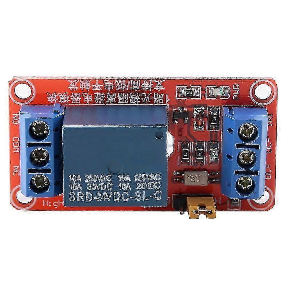 1 Channel Optocoupler Relay Module Board High & Low Trigger 24V 26-27