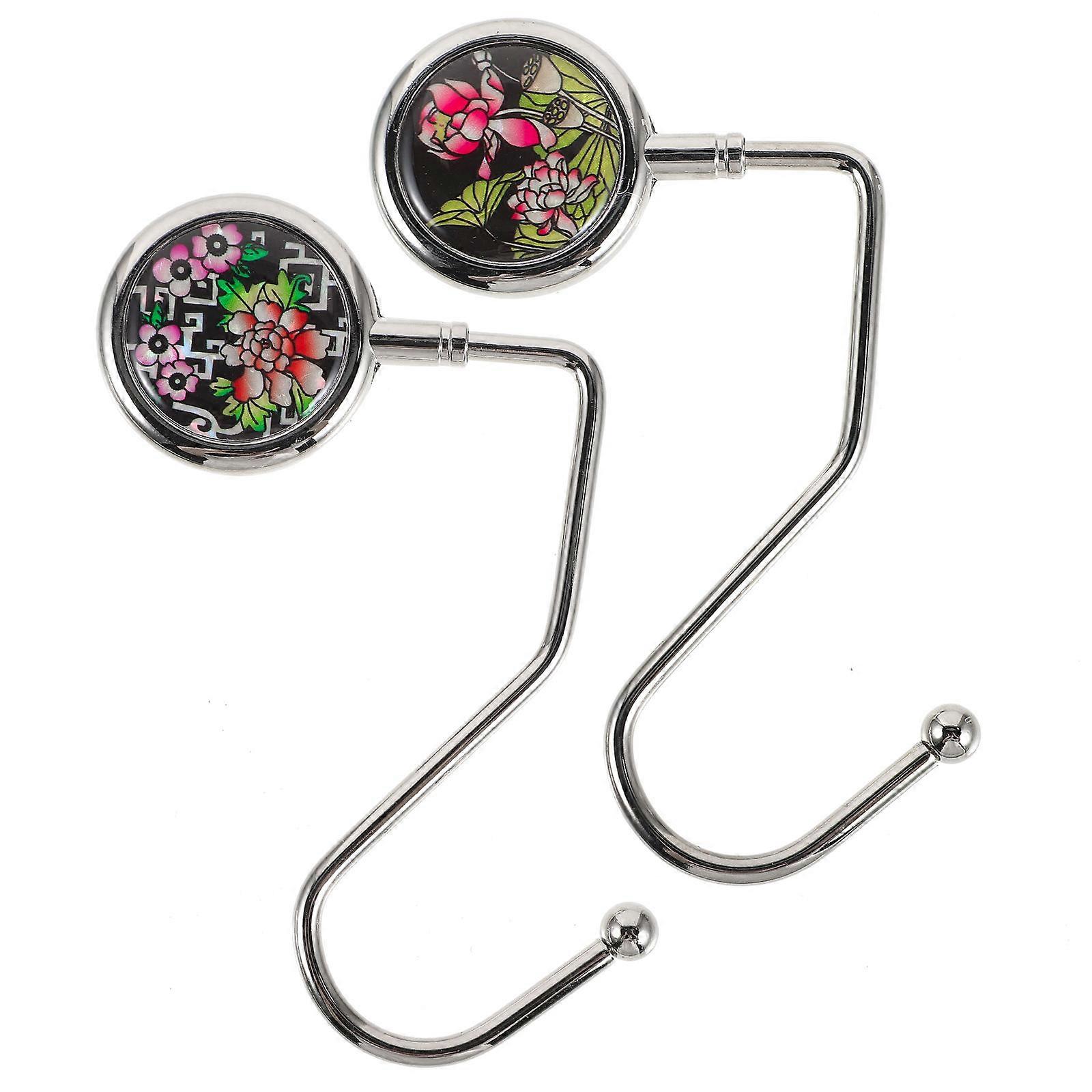2pcs Purse Hook For Table Handbag Storage Decor Table Hook Bag Table Hanger