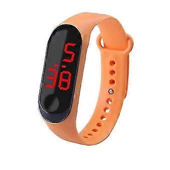 Fashion Bracelet Watch Children Watches Kids For Girls Boys Sport Electronic Wristwatch 26-27