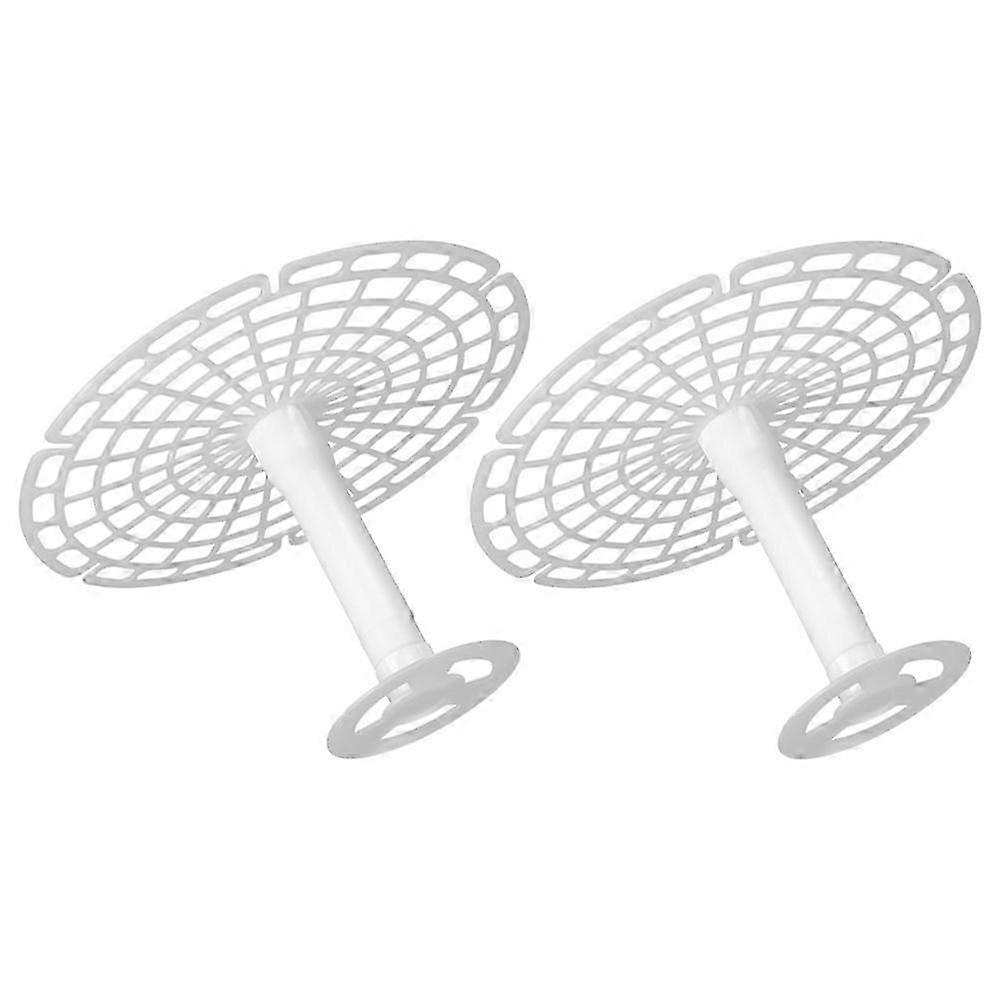 Pickle Pressing Tool 2Pcs Fermenting Jar Weight Foldable White Kitchen Accessory
