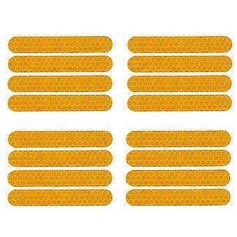 16X Reflective Stickers Waterproof Warning Strip Night Reflective Stickers compatible withNinebot Max G30