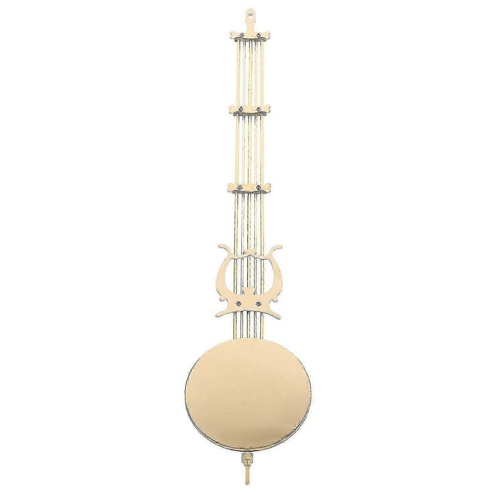 Metal Replacement Pendulum Compatible with DIY Mechanical Home Clock Repair
