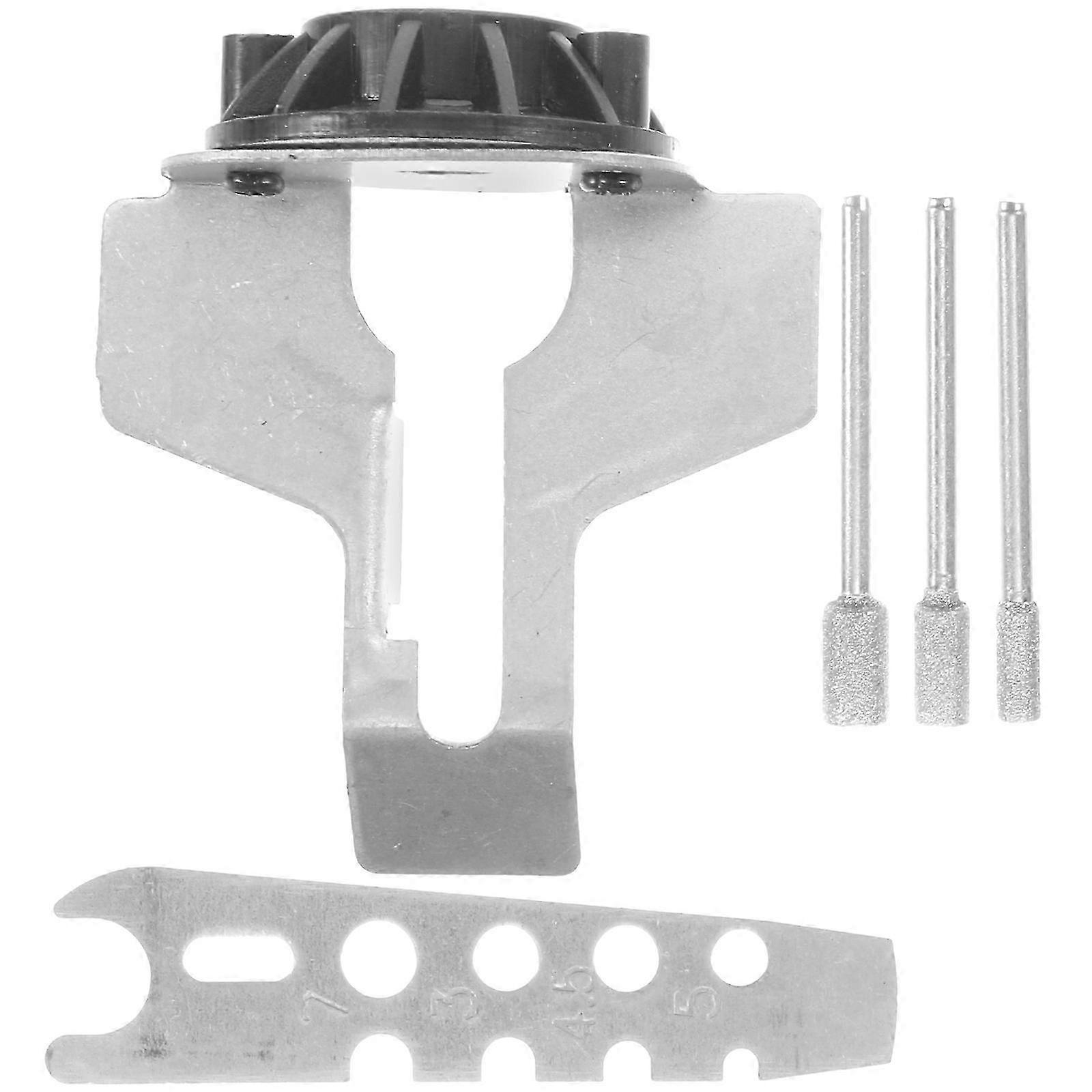 1 Set Chainsaw Sharpening Attachment Kit Electric Abrasive Tool Sharpener Bit