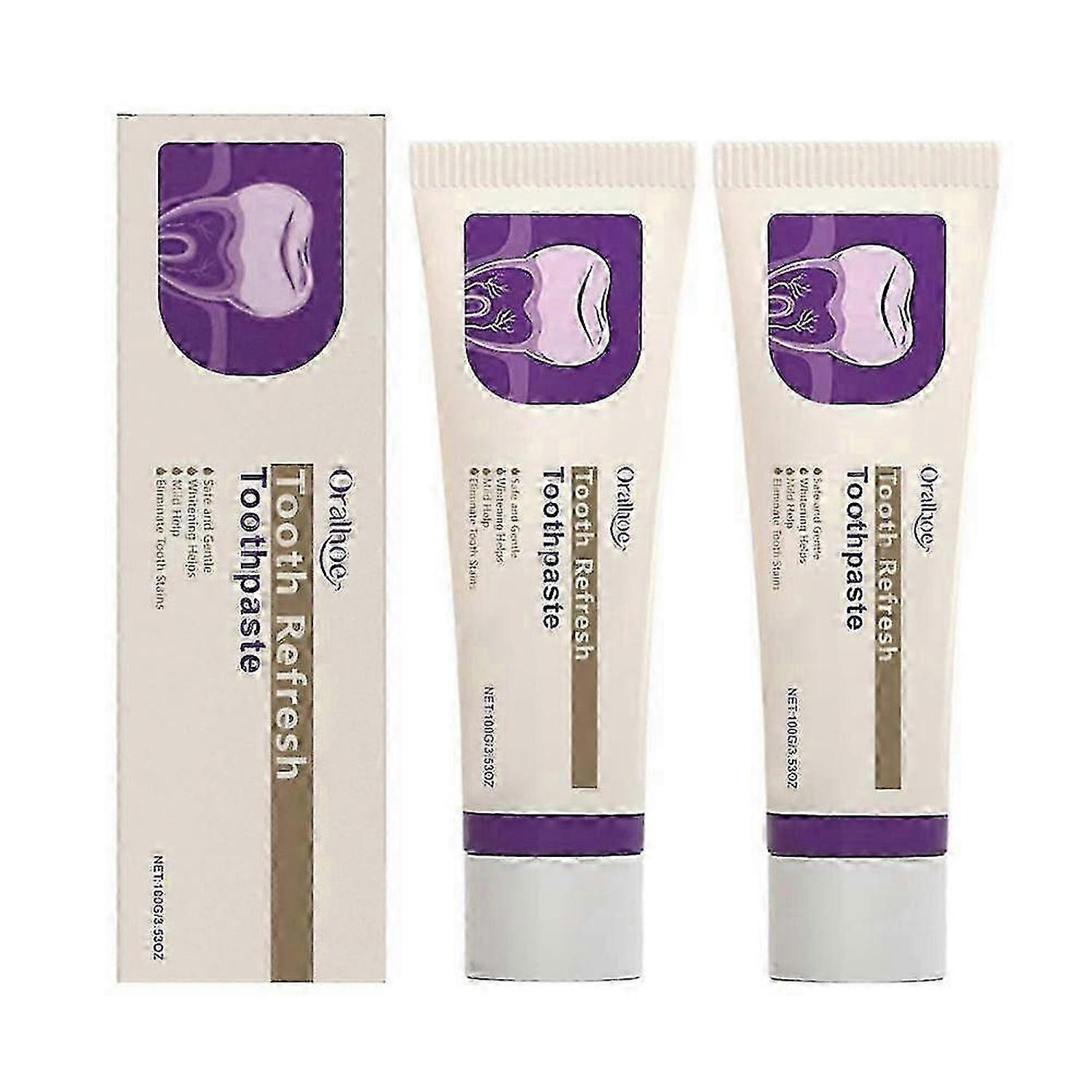 Nature Tooth Refresh Toothpaste, Hydroxyapatite Toothpaste for Sensitive Teeth