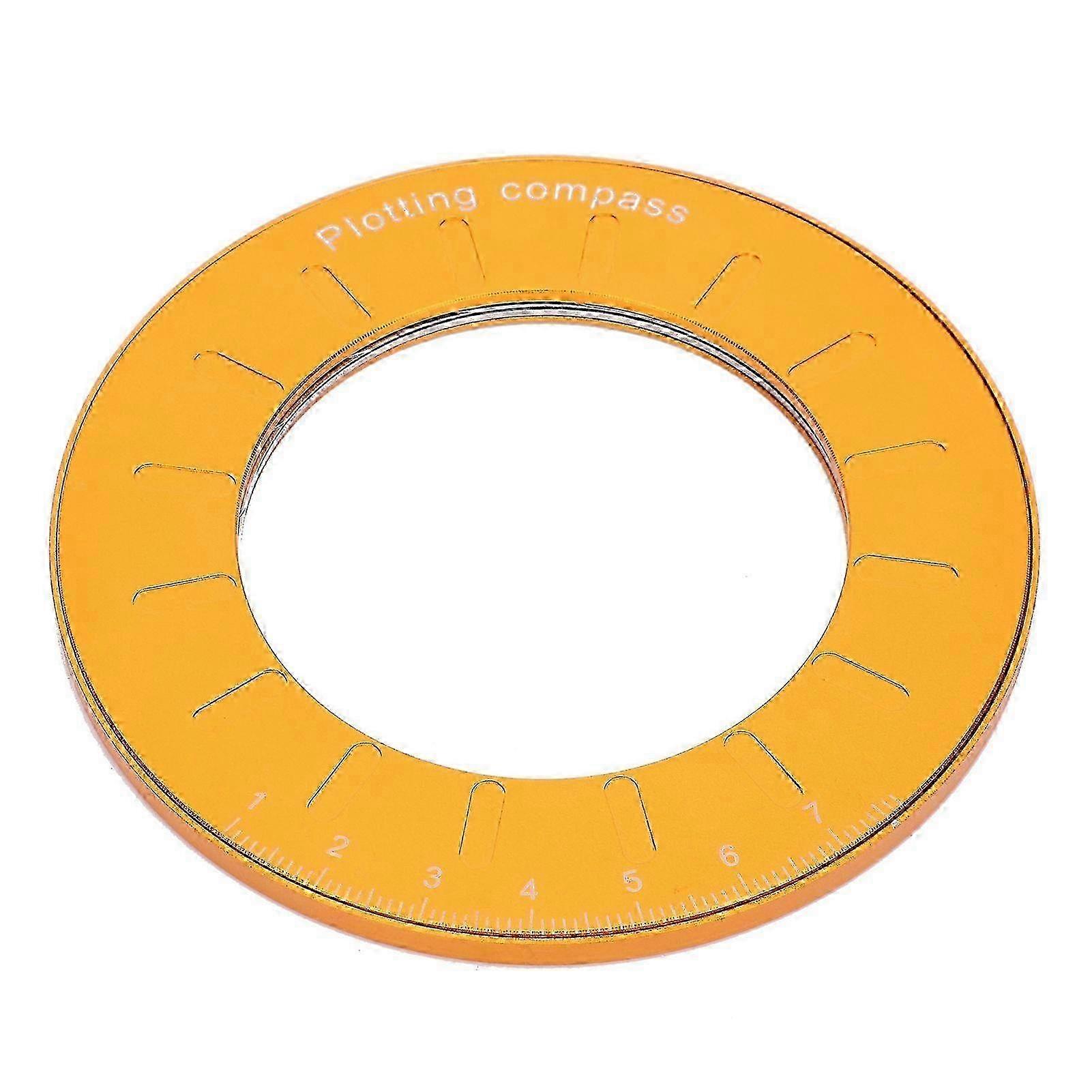 Precision Circle Drawing Tool: Adjustable Flexible Rotary Ruler Templates for Geometric Drafting