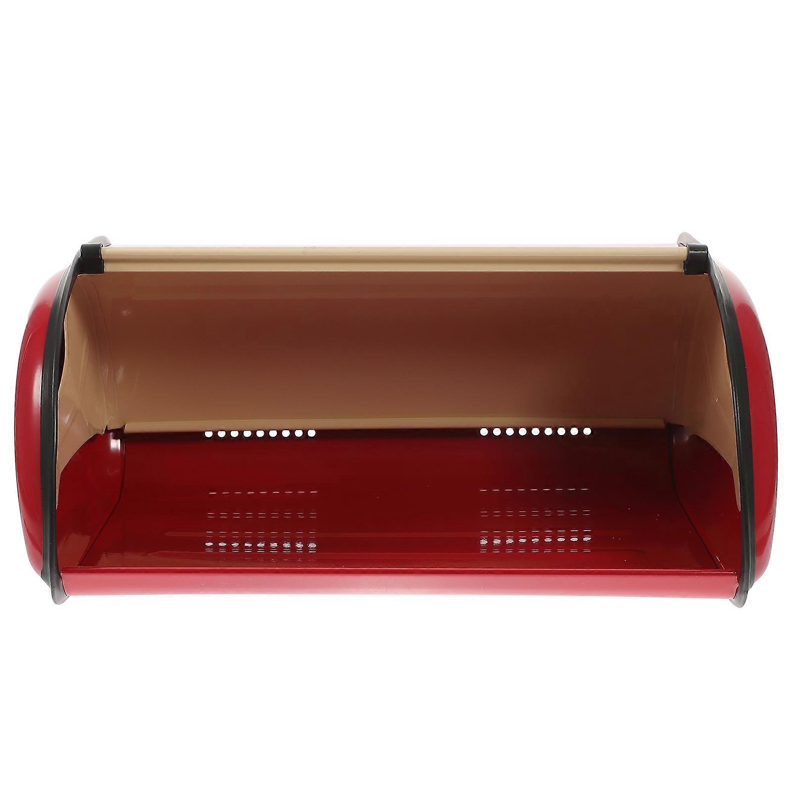 Bread Bin Kitchen Bread Storage Box Bread Holder Desktop Bread Bin Kitchen Metal Bread Container