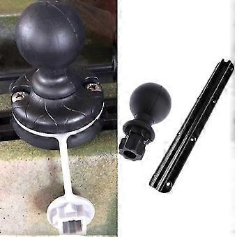 Aluminium kajakk rail mount base brakett ball mount adapter fiskestang holder