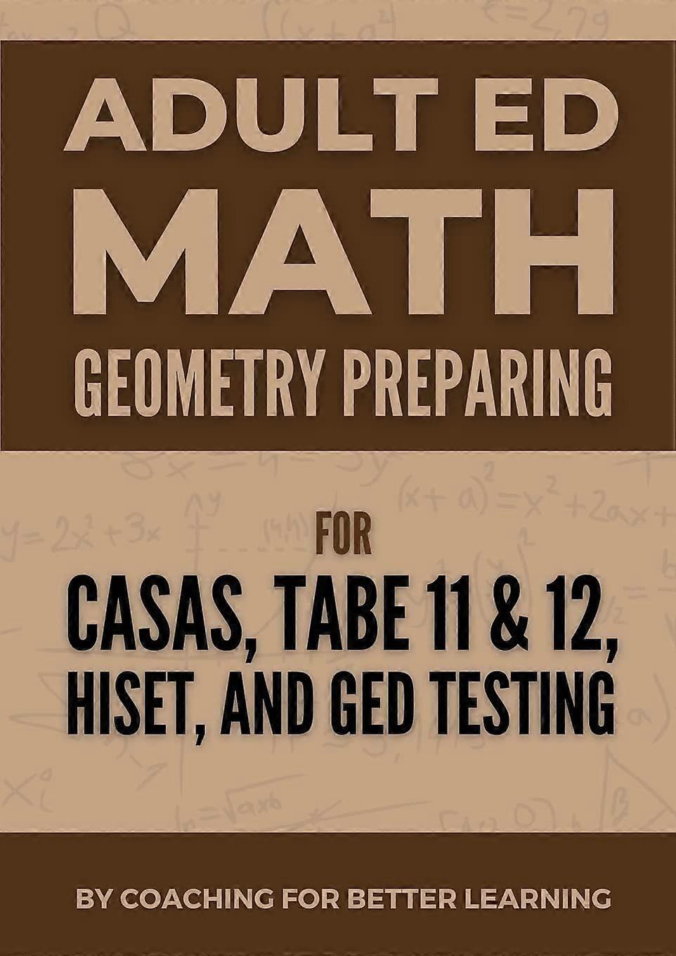 Adult ed math geometry