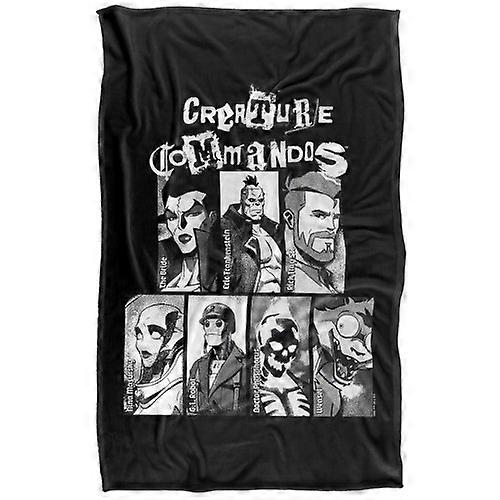 Creature Commandos Character Portraits Blanket