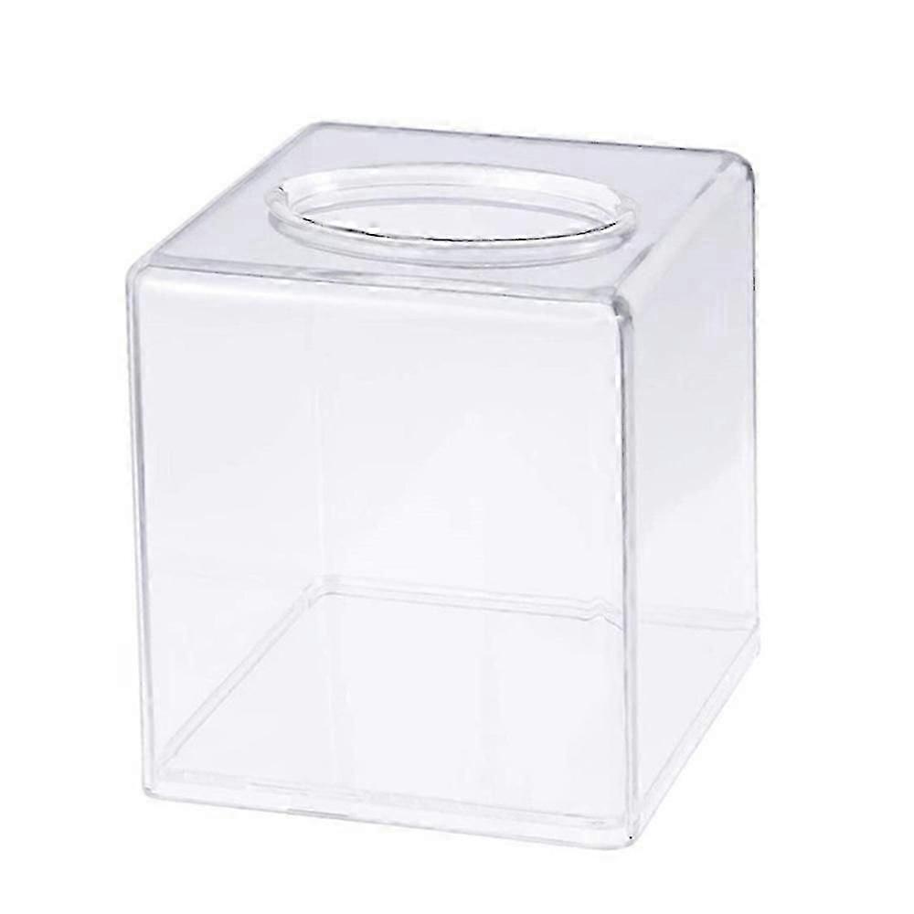 Creative Tissue Box Cover Frame Transparent Rectangular Napkin Storage Box