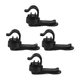 Lot de 4 clips magnétiques pour tube d'hydratation, compatibles avec les poches à eau Source et leurs valves.