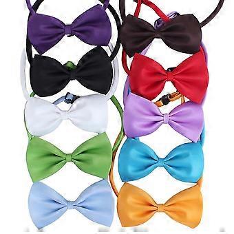 Pet Accessories Bow for Pet Decoration 12Pcs Assorted Color Bow Tie