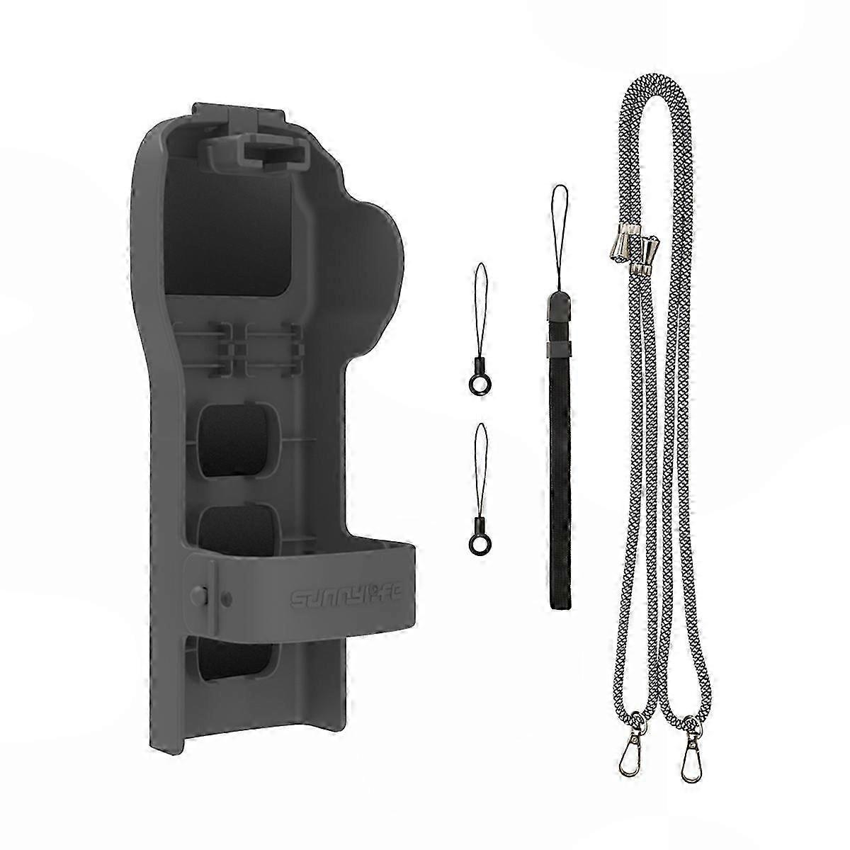 Anti-Fall Protective Case for Camera Lens & Screen | Upper Cover with Storage Strap, 3-Pack