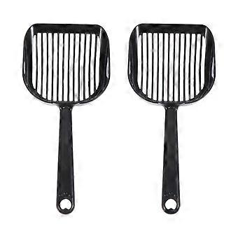 Portable Cat Litter Plastic Tool for Cleaning 2Pcs