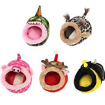 Pink Mini Warm Sleep Pet Cushion Pad Bed for Small Pets