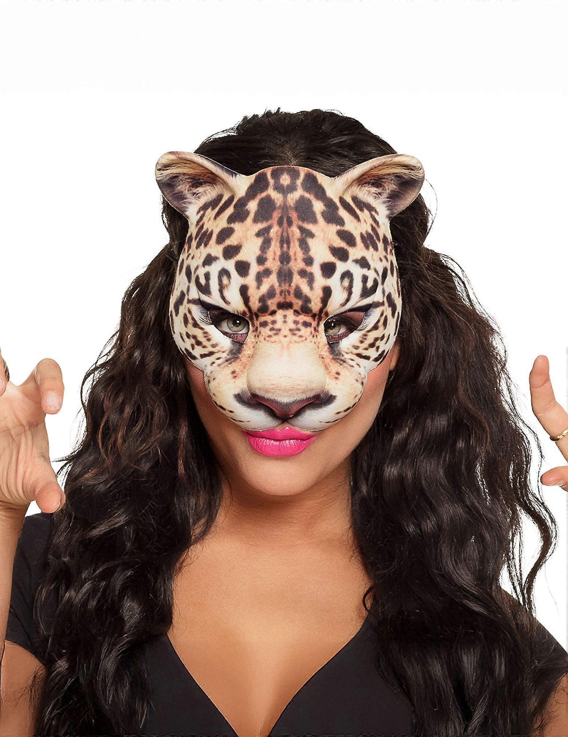 Adult leopard wolf