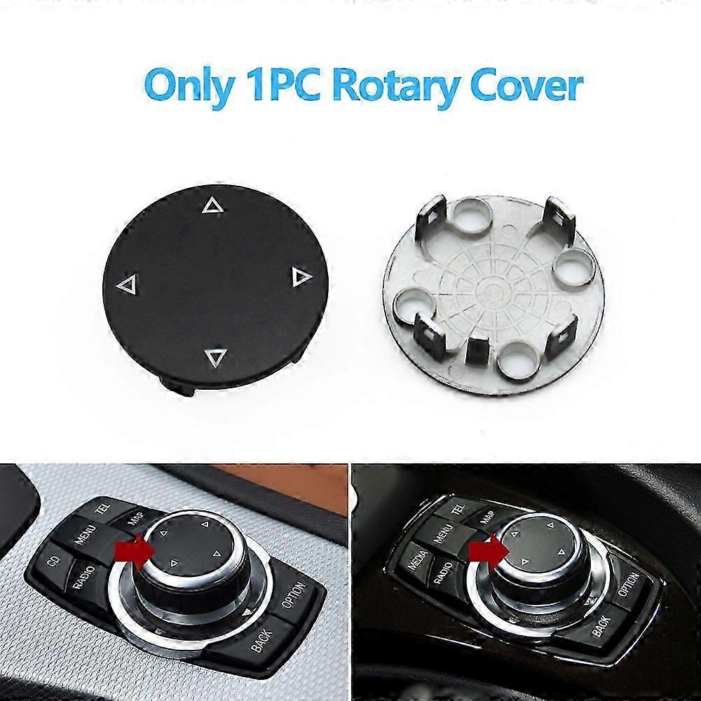 Central Console CIC car switchIDrive Multimedia Control Button Cover For BMW 1 3 5 X1 X5 X6 Series E87 E90 E91 E92 E60 E84 E70 E71 E72