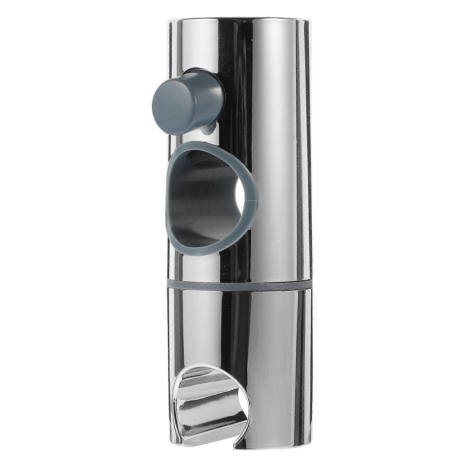 Silver Shower Bracket Holder for Bathroom Adjustable Hand Held Sprayer