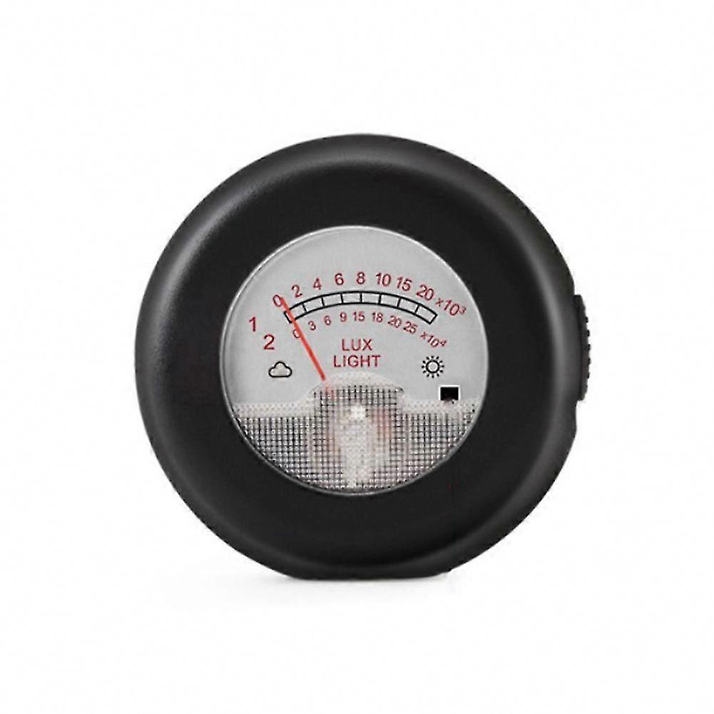 2 in 1 Luxmeter Illuminometer Thermometer Pointer Type Luminance Temperature Test Meter