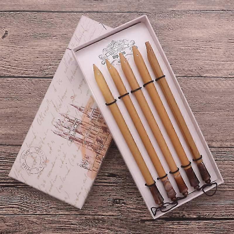 Artistic Bamboo Dip Pens 5 Piece Set