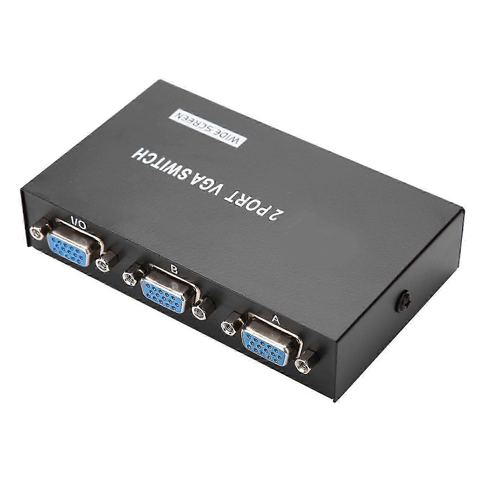 2 Way VGA Switcher And Splitter
