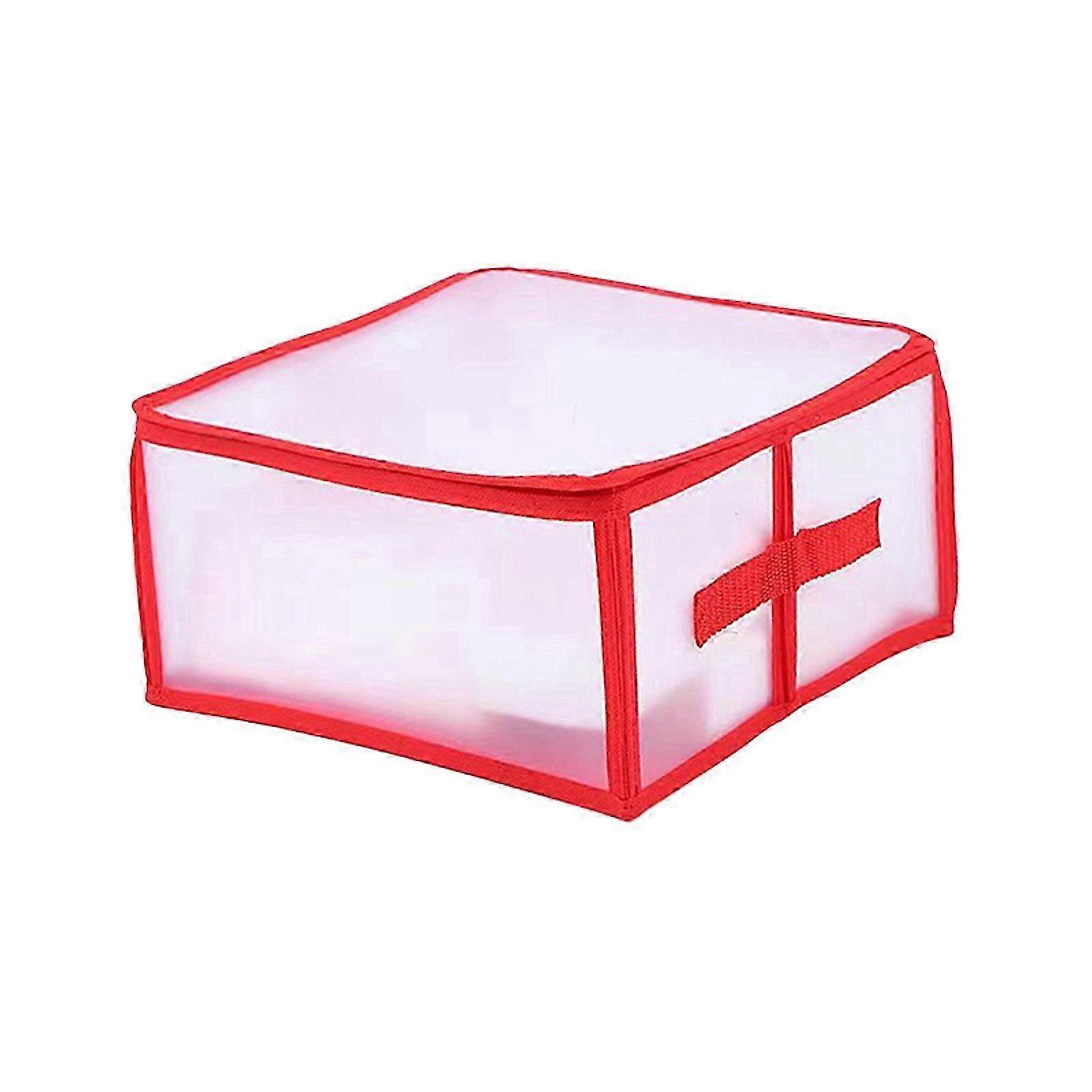 Flat-Fold Ornament Box With 32 Compartments